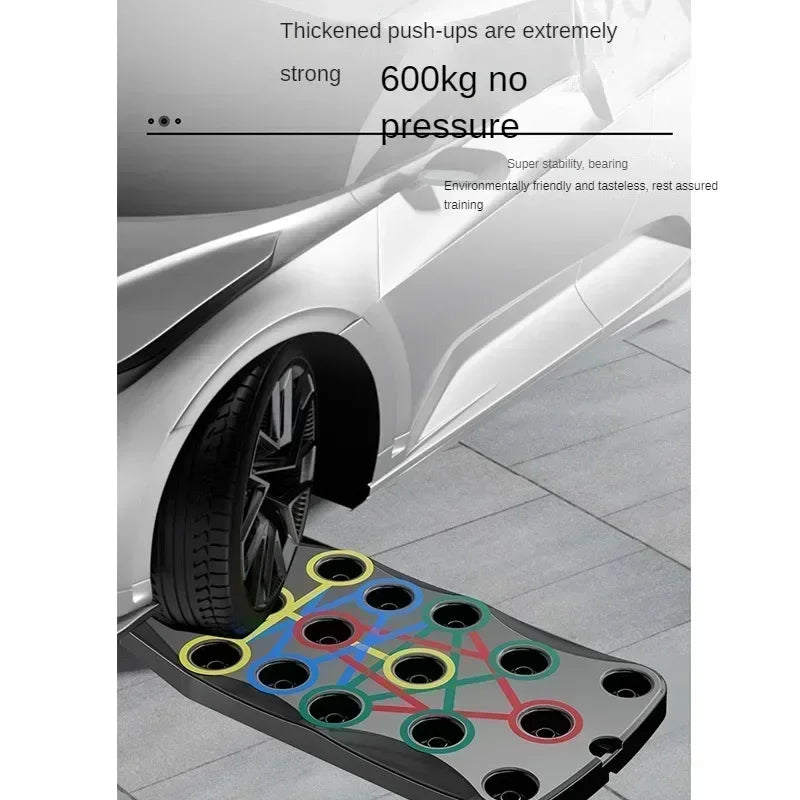 Portable Multifunctional Push Up Board Set With Foldable Handles