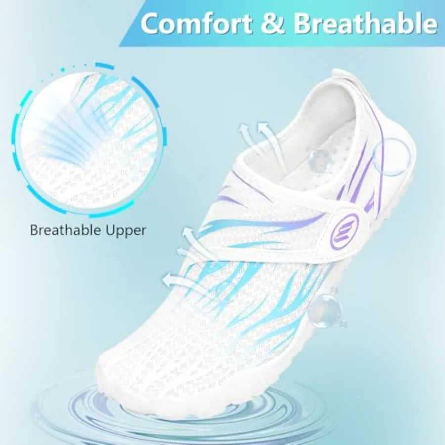 Barefoot Hiking Shoes Women Men Wide Toe Water Shoes