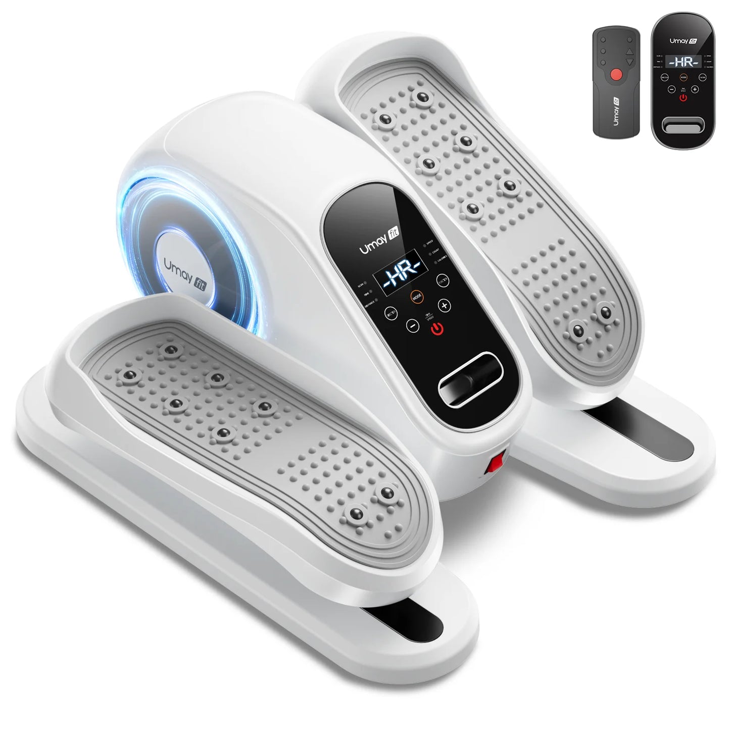 UMAY Under Desk Elliptical Pedal Exerciser With Remote Control