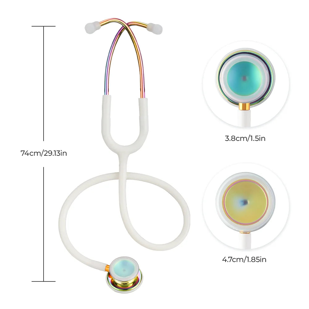 XceeFit Double Sided Stethoscope Cardiology Medical Equipment