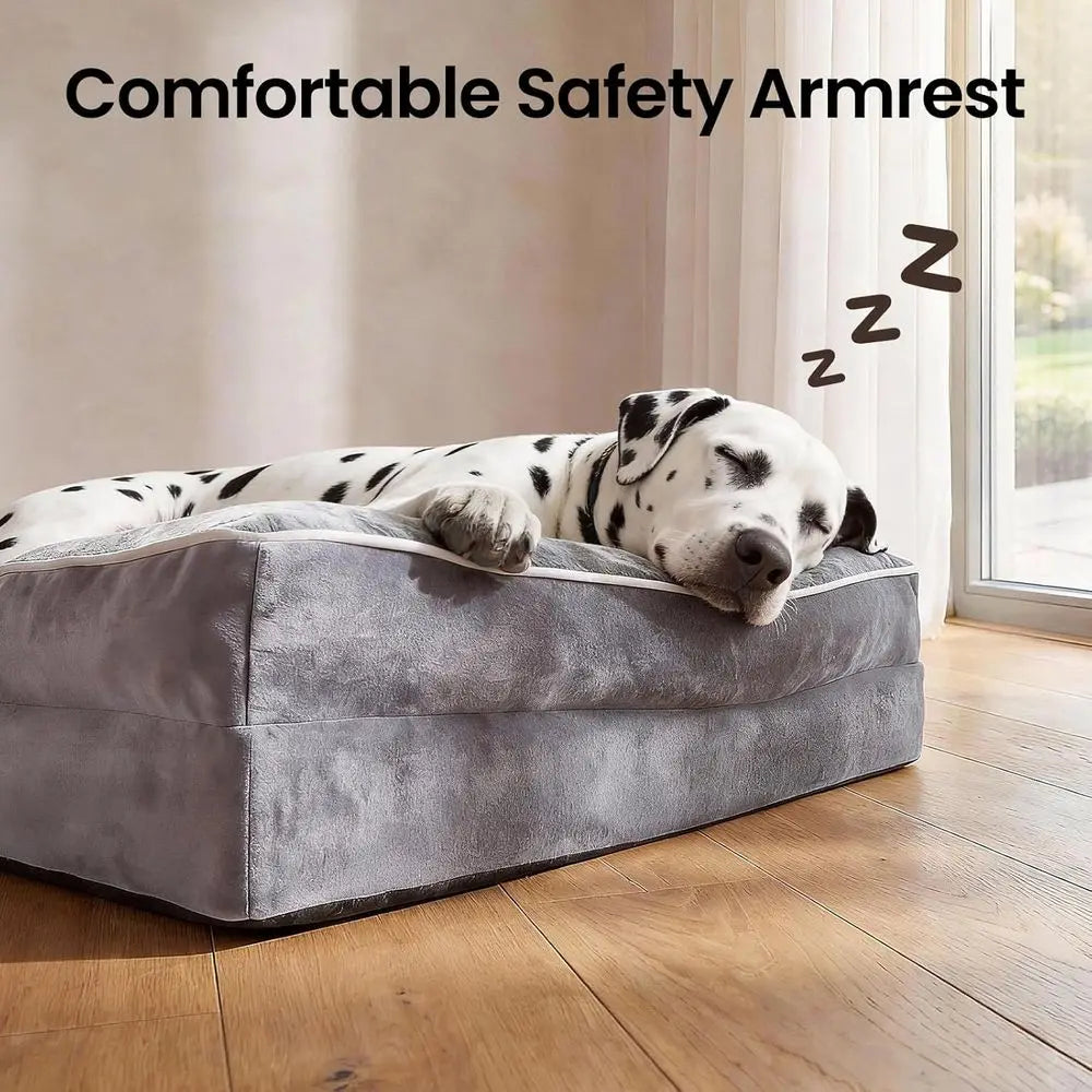 Orthopedic Dog Bed Memory Foam With Waterproof Removable Cover