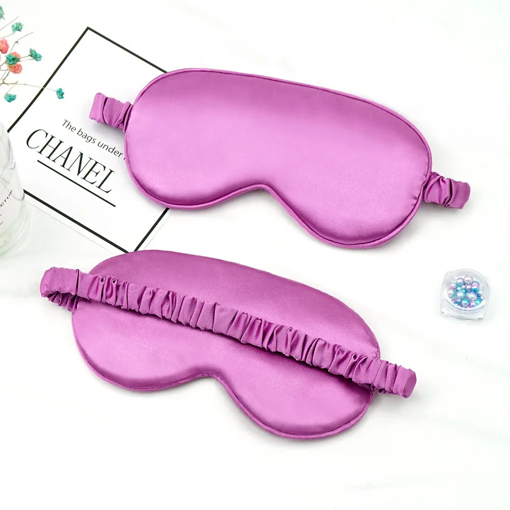 Imitated Silk Eye Patch Sleep Mask Travel Relaxation