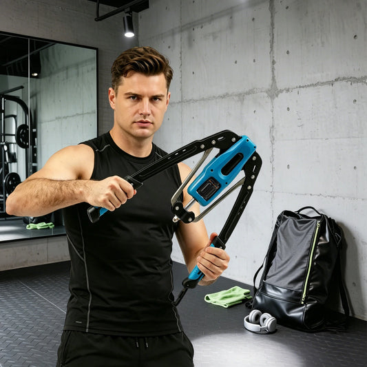 Adjustable Hydraulic Arm Trainer Providing Smooth Infinite Resistance Training