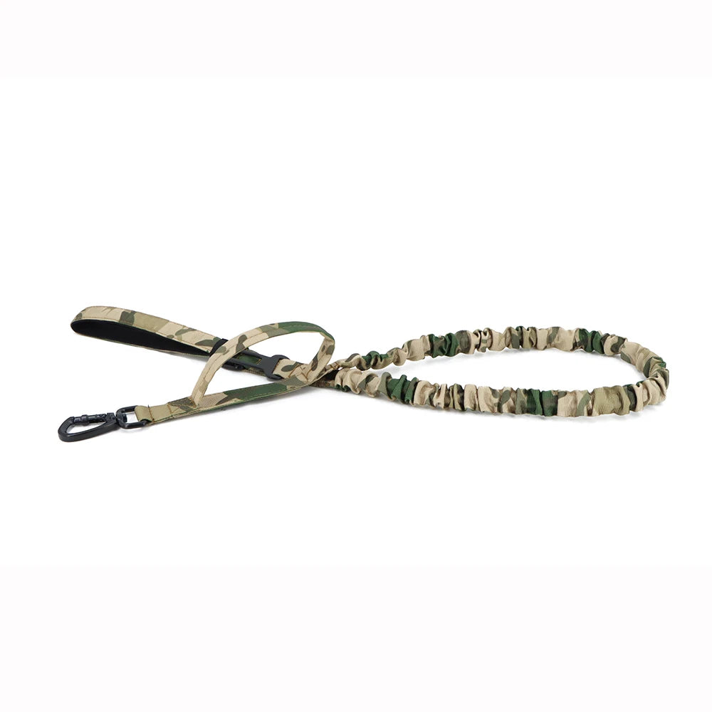 PETRAVEL Military Dog Leash With Quick Release And Dual Handles