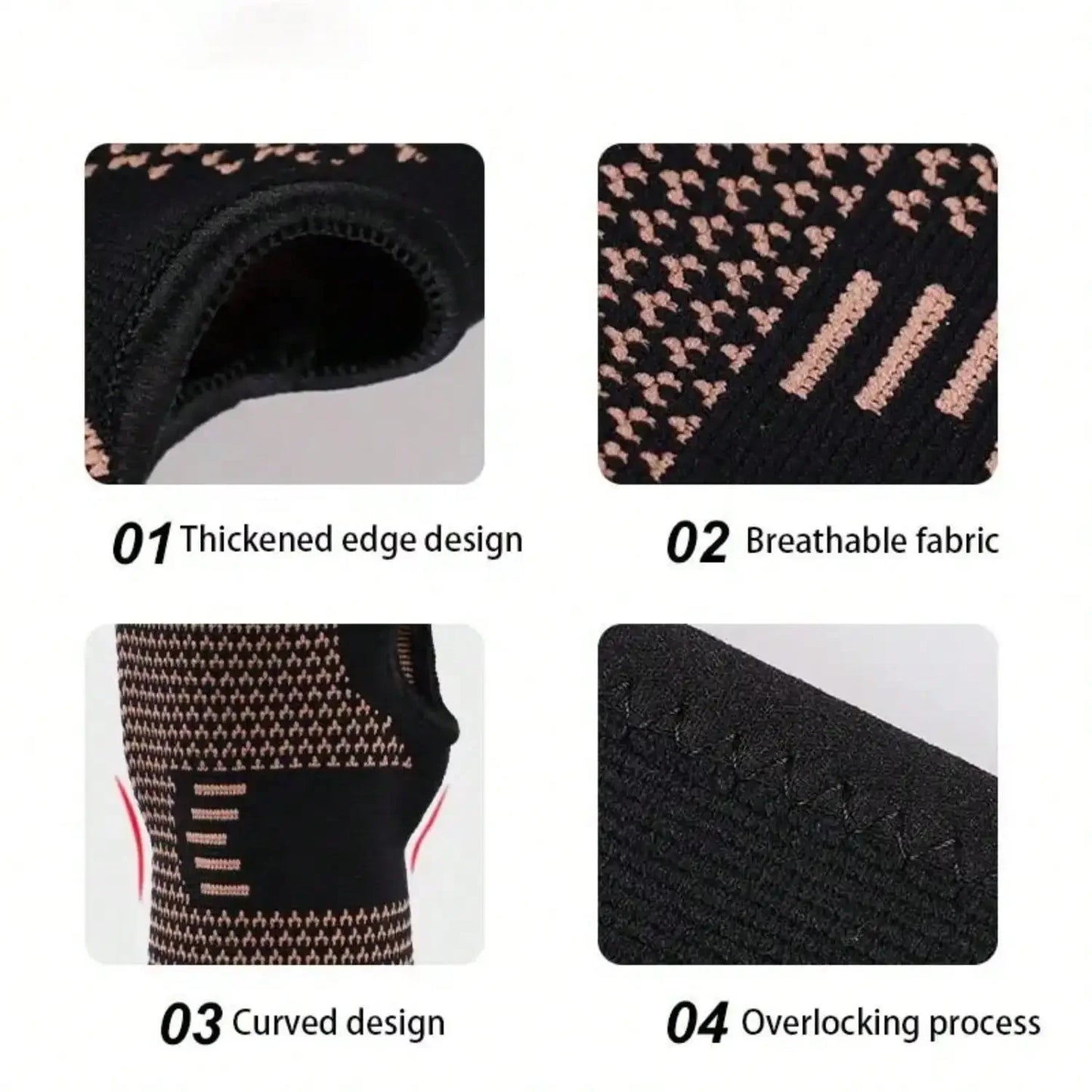 Breathable Unisex Wrist Compression Sleeve For Men And Women