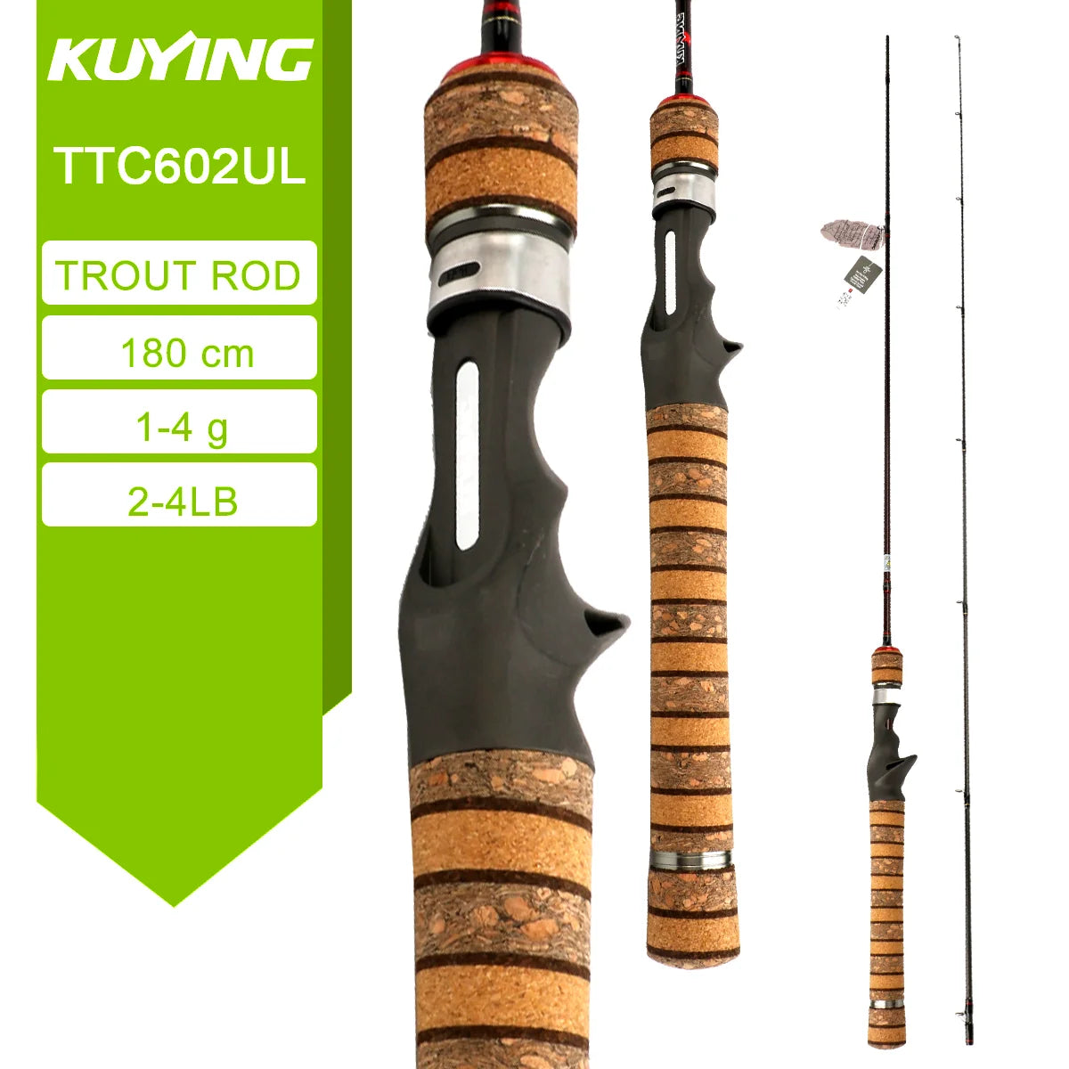 Kuying Teton Lure Rod For Casting And Spinning River Fishing