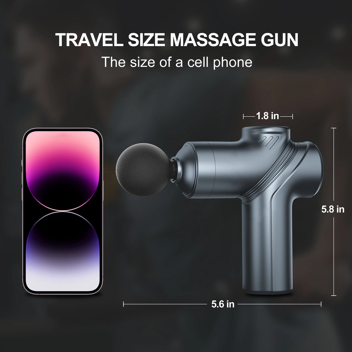 LEERCON Deep Tissue Massage Gun For Muscle Relaxation And Fitness