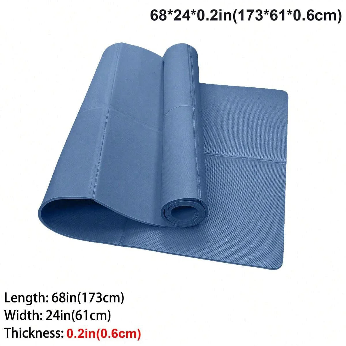 Foldable Eco Friendly EVA Yoga Mat For Travel And Workouts