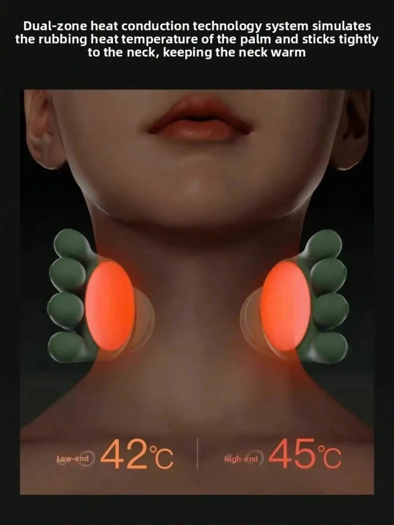 Advanced 4D Shiatsu Neck And Shoulder Massager With Heat Wireless