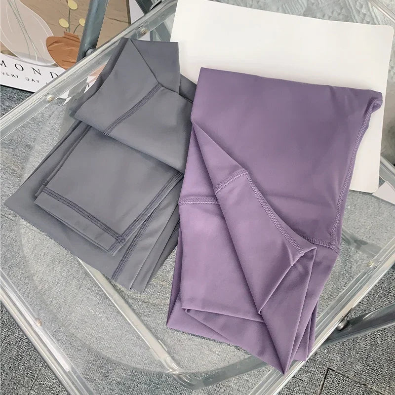 Zhumu Gym Yoga Leggings High Waist Quick Dry For Fitness