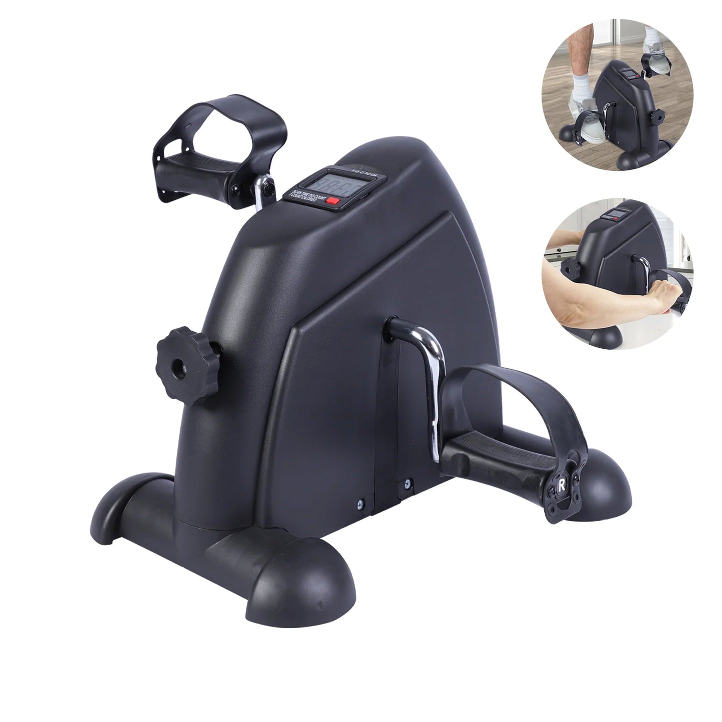 Mini Under Desk Pedal Exerciser Bike With Digital Display Screen