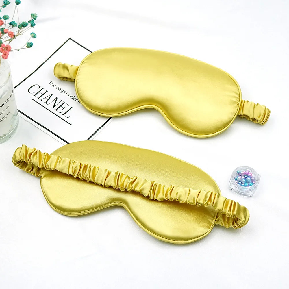 Imitated Silk Eye Patch Sleep Mask Travel Relaxation