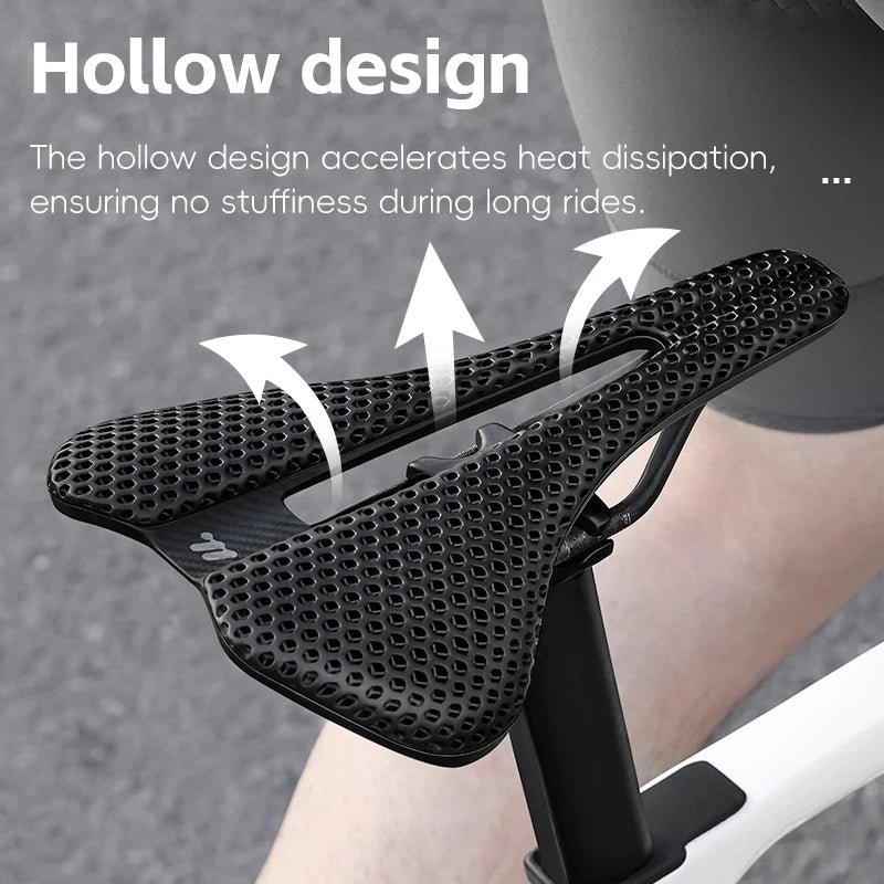 West Biking 3D Printed Bicycle Saddle For Road Bikes