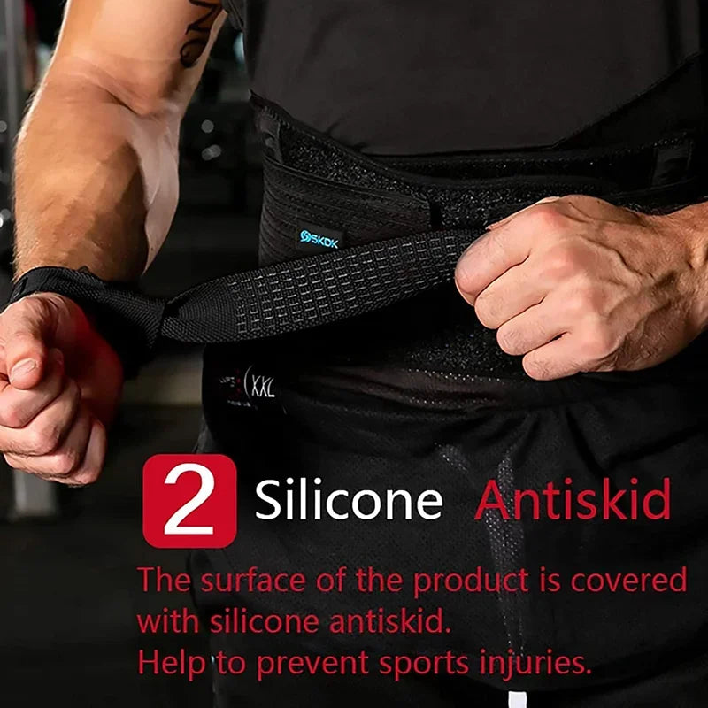 Weightlifting Wrist Straps Adjustable Non Slip Lifting Band