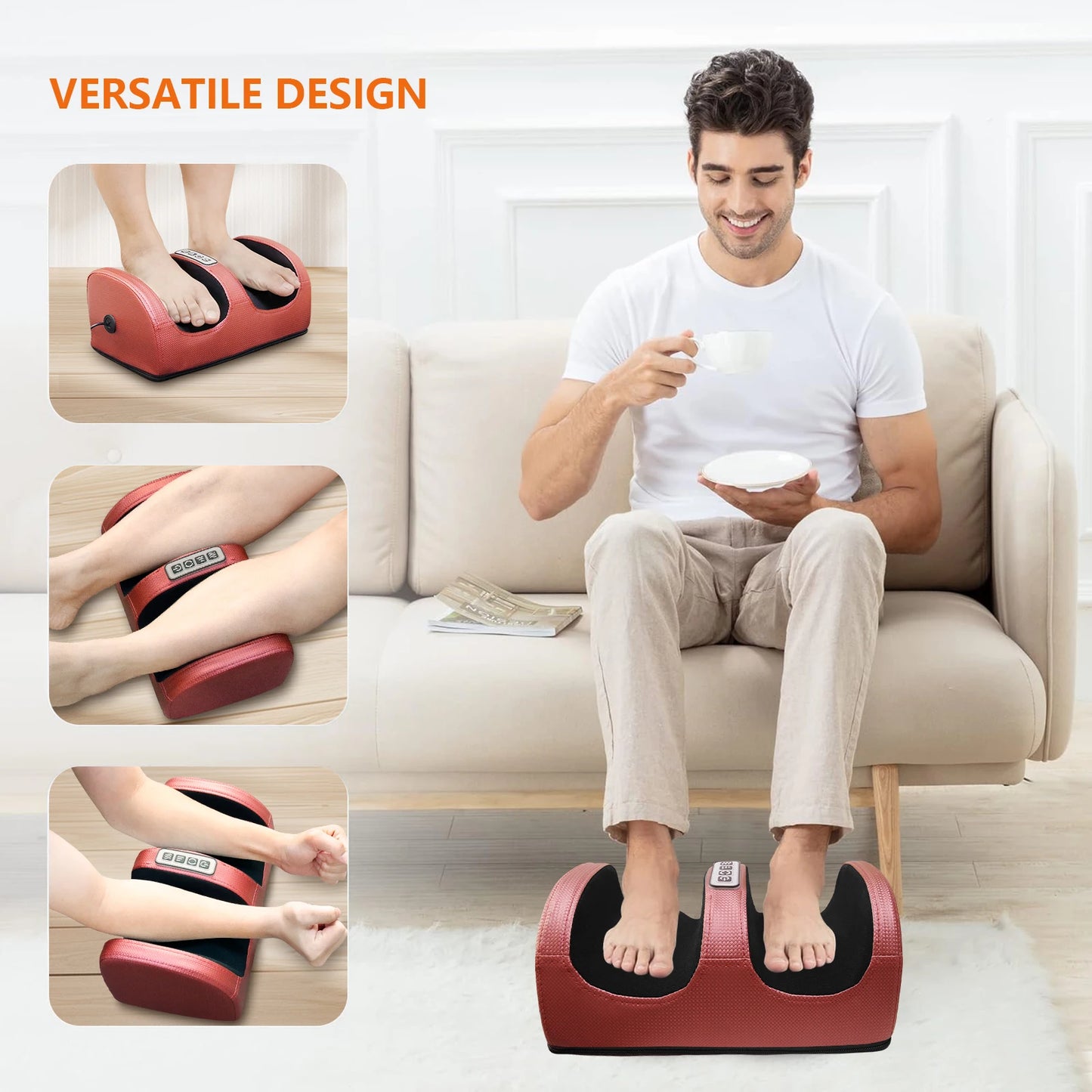 Foot Massage Machine Kneading Massager For Feet And Legs