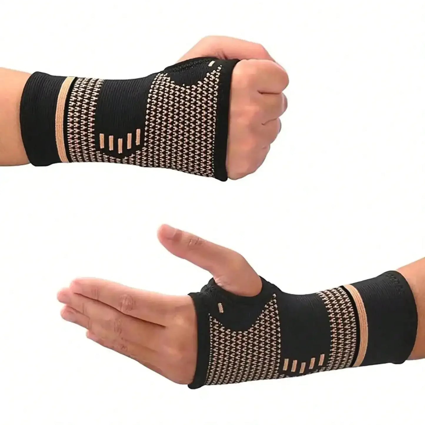Breathable Unisex Wrist Compression Sleeve For Men And Women