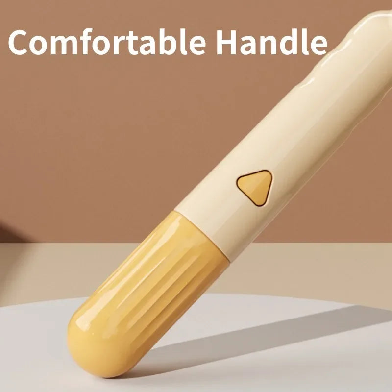 Self Cleaning Dog Comb Pet Hair Remover Button Grooming Brush