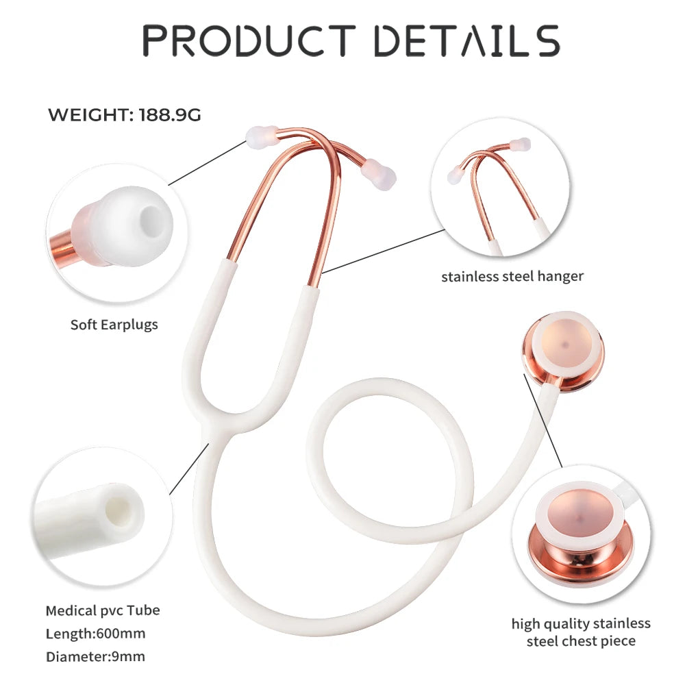 XceeFit Stethoscope Cardiology Single Head Doctor Medical Device
