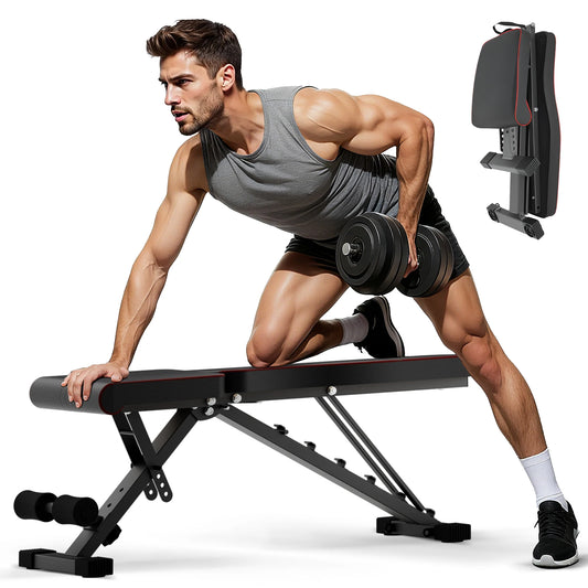 Adjustable Foldable Dumbbell Bench With 660 Pound Load Capacity